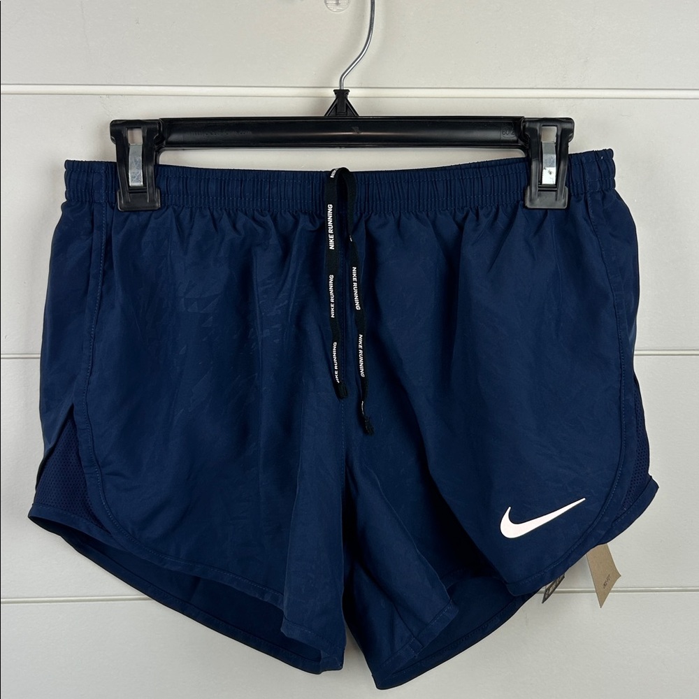 NWT Women’s Nike Dri-Fit Running Shorts Navy Blue Size Small S